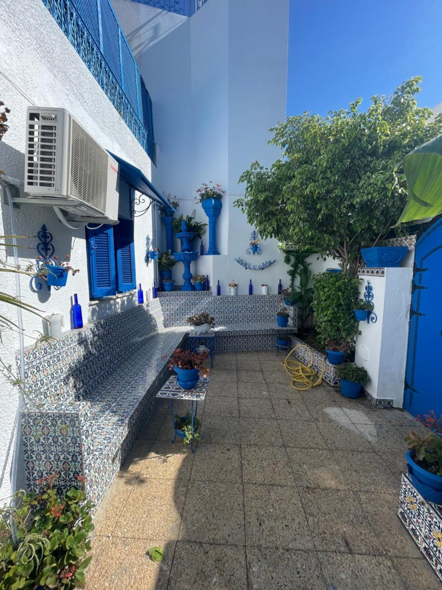 Вилла The Blue And White Perle Сиди-Бу-Саид Экстерьер фото